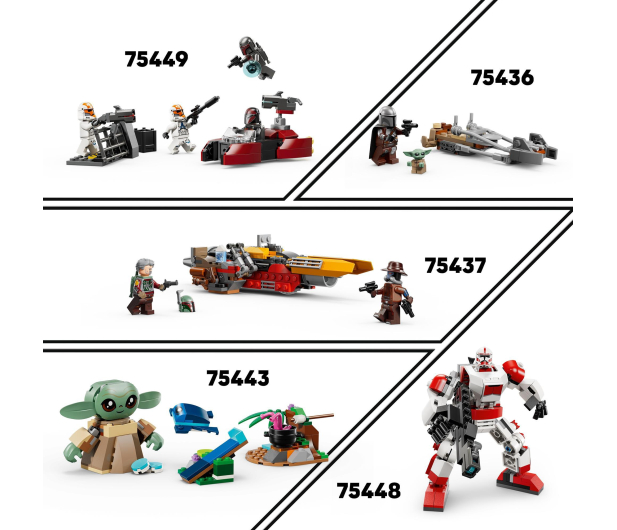 LEGO STAR WARS 75452 Droid astromechaniczny BB-8™ - 1473556 - zdjęcie 5